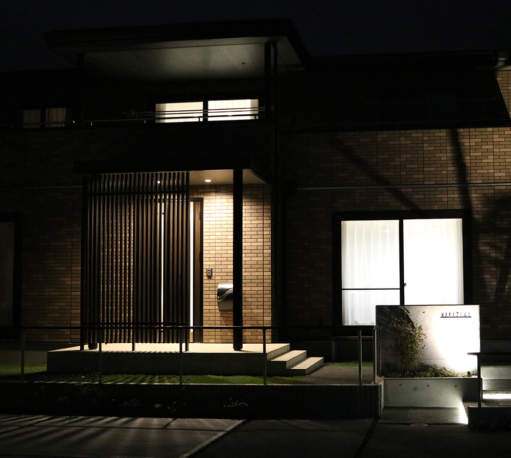 お庭作りのポイント 夜を美しく灯すエクステリアライト編 アトリエグリーン 松本市のエクステリア ガーデン設計施工専門店